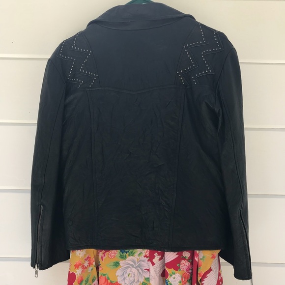 Rare• Like New • Cleobella Leather Jacket - Picture 3 of 8